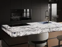 Кварцевый агломерат Azul Imperiale